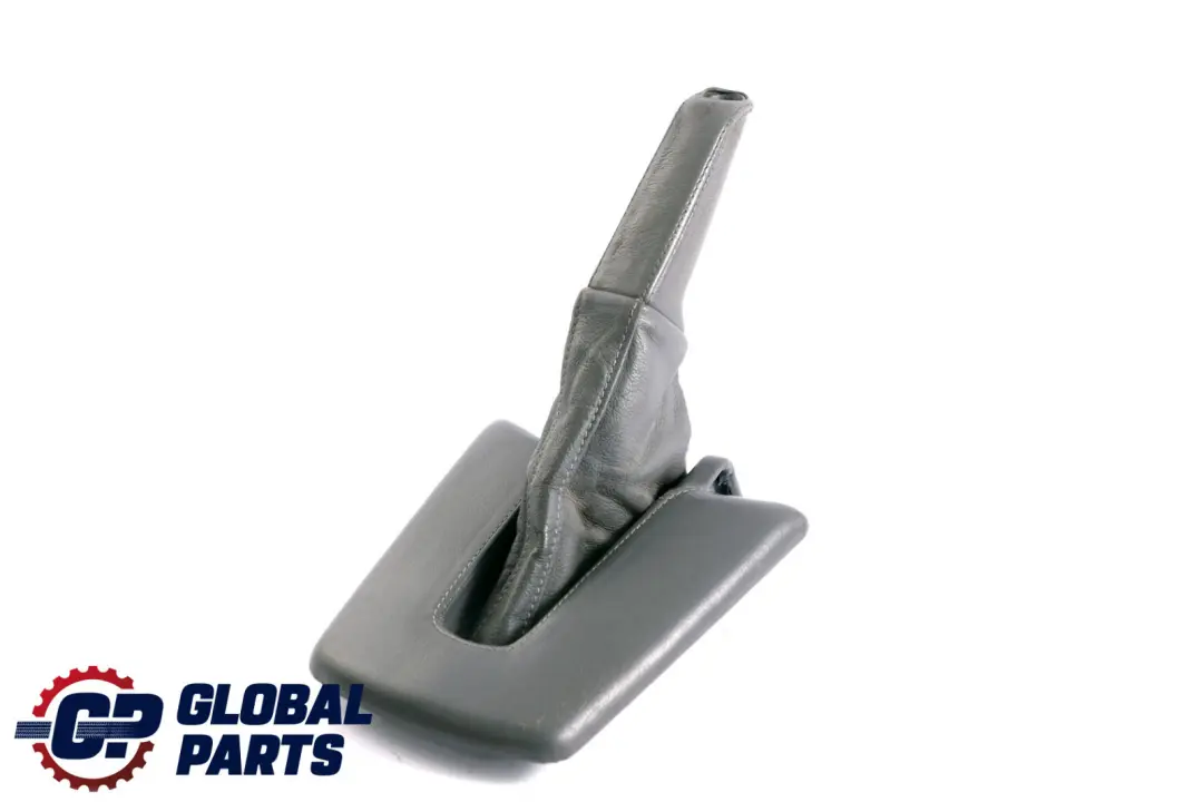 Funda De palanca De freno De mano Consola central Cuero Oregon Gris para BMW Z4 E85 con número de pieza 6759356 BMW Z4 E85 Funda De palanca De freno De mano Consola central Cuero Oregon Gris - SKU 6759356 - Número de pieza 6759356