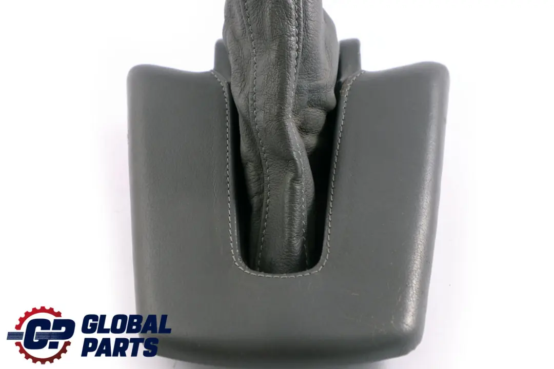 Funda De palanca De freno De mano Consola central Cuero Oregon Gris para BMW Z4 E85 con número de pieza 6759356 BMW Z4 E85 Funda De palanca De freno De mano Consola central Cuero Oregon Gris - SKU 6759356 - Número de pieza 6759356