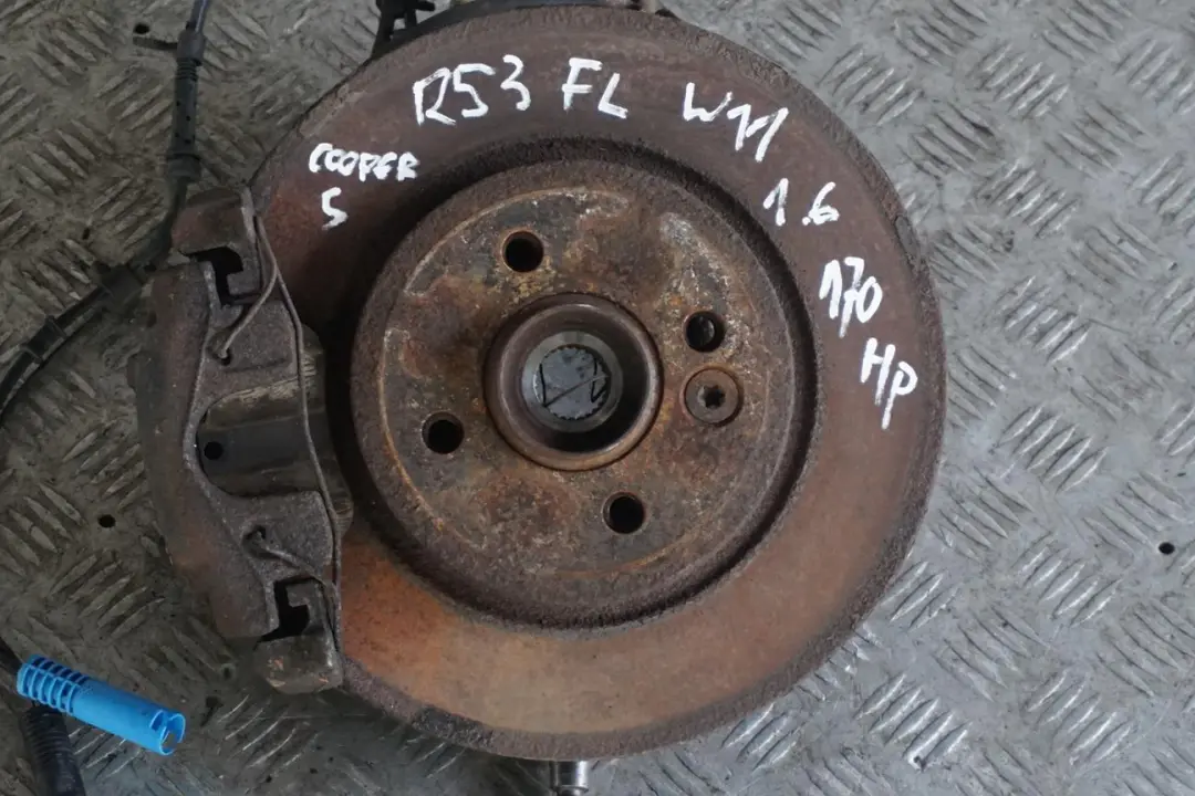 MINI R53 S W11 Zwrotnica amortyzator lewy 170HP - SKU 6759421 - Numer Części 6759421