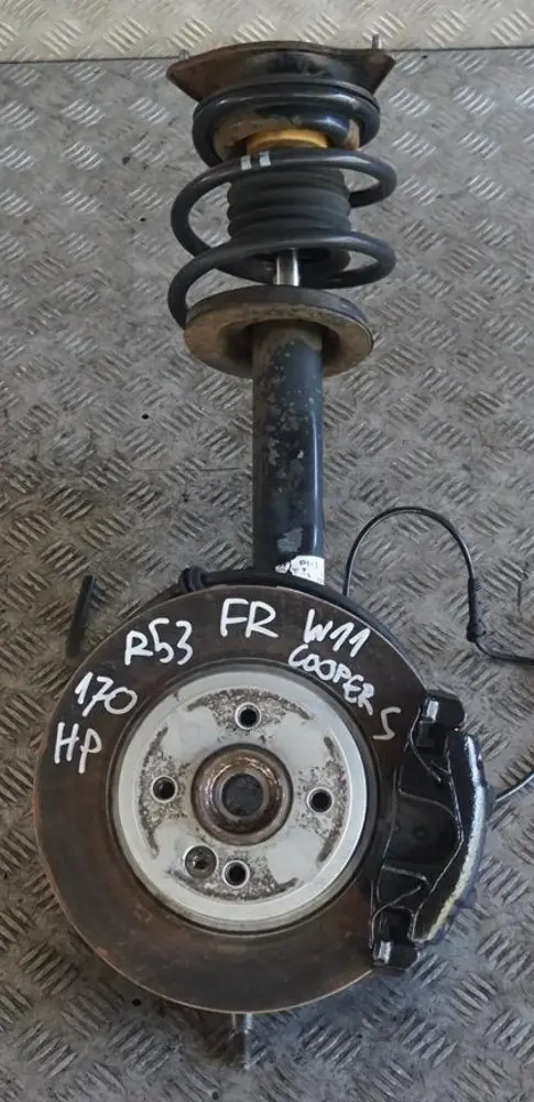 170hp Moyeu De Suspension De Frein Avant Droit Leg pour Mini R53 Cooper S W11 1.6 1 à propos du numéro de pièce 6780470 Mini R53 Cooper S W11 1.6 1 170hp Moyeu De Suspension De Frein Avant Droit Leg - SKU 6759422-1 - Numéro de pièce 6780470