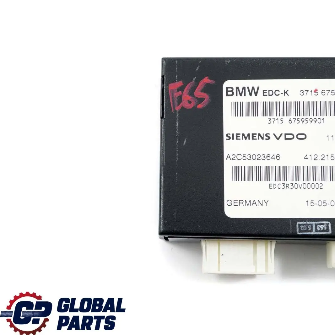 BMW E60 E61N LCI E65 EDC-K Control Unit Moudule ECU - SKU 6759599 - Part number 6759599