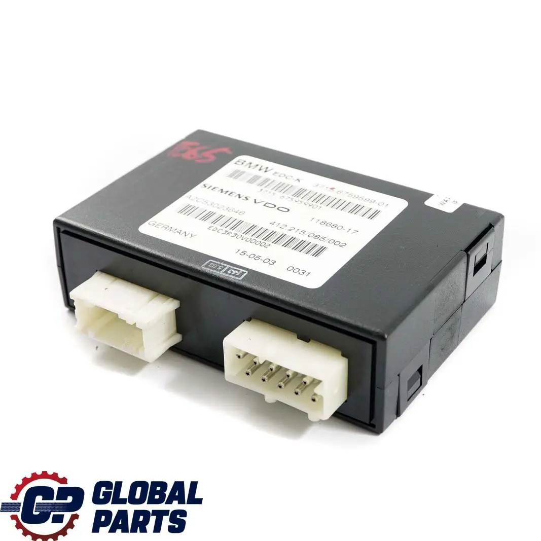 BMW E60 E61N LCI E65 EDC-K Control Unit Moudule ECU - SKU 6759599 - Part number 6759599