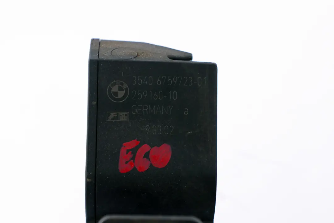 Pédale d'accélérateur Boîte vitesses automatique pour BMW E60 E61 E90 E91 F10 à propos du numéro de pièce 6759723 BMW E60 E61 E90 E91 F10 Pédale d'accélérateur Boîte vitesses automatique - SKU 6759723 - Numéro de pièce 6759723