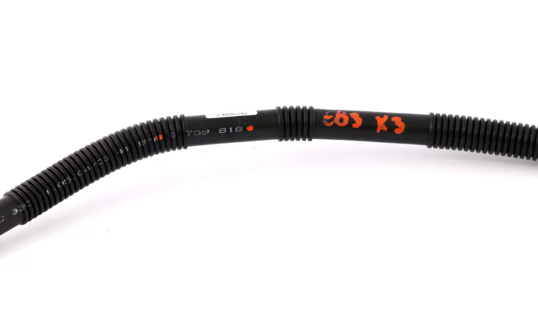 BMW X3 Series E83 Fuel Supply Tank Vent Pipe Line 1611 - SKU 6759818 - Part number 6759818