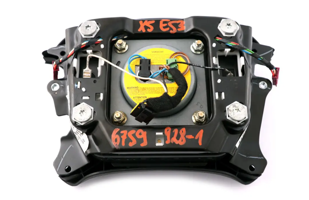 Modulo Aria Hub Borsa Cappuccio 6759928 per BMW X5 E53 Volante con numero di parte 6759927 BMW X5 E53 Volante Modulo Aria Hub Borsa Cappuccio 6759928 - SKU 6759928-1 - Numero di parte 6759927