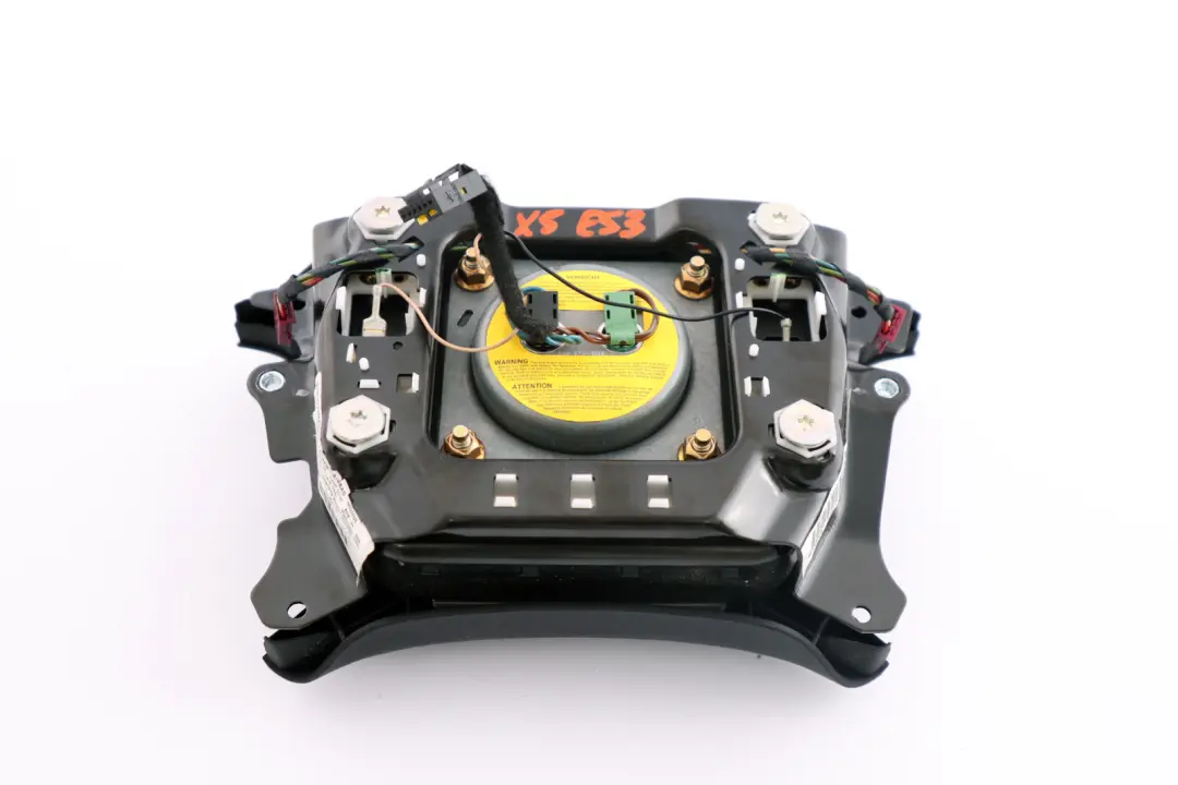 Steering Wheel Driver's Air Hub Bag Cap to BMW X5 Series E53 with Part number 6759927 BMW X5 Series E53 Steering Wheel Driver's Air Hub Bag Cap - SKU 6759928 - Part number 6759927