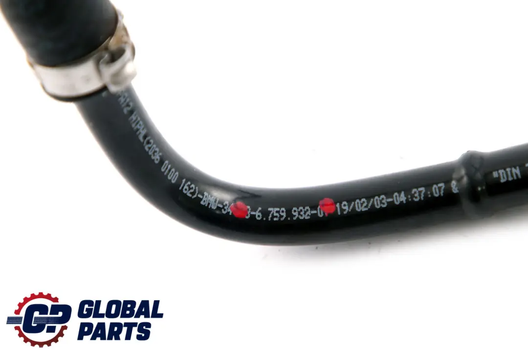 BMW Z4 Series E85 Brake Servo Vacuum Hose Pipe - SKU 6759932 - Part number 6759932