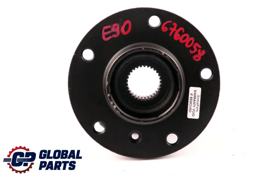 Cojinete del cubo del eje trasero con brida de transmisión para BMW X1 E84 con número de pieza 6760058 BMW X1 E84 Cojinete del cubo del eje trasero con brida de transmisión - SKU 6760058 - Número de pieza 6760058