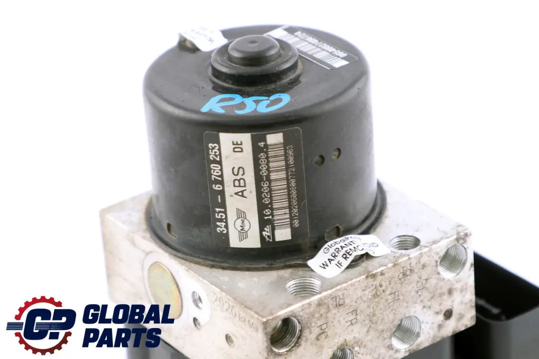 BMW MINI Cooper One R50 Hydraulic Unit ABS Brake Pump 6750254 - SKU 6760253 - Part number 6760267