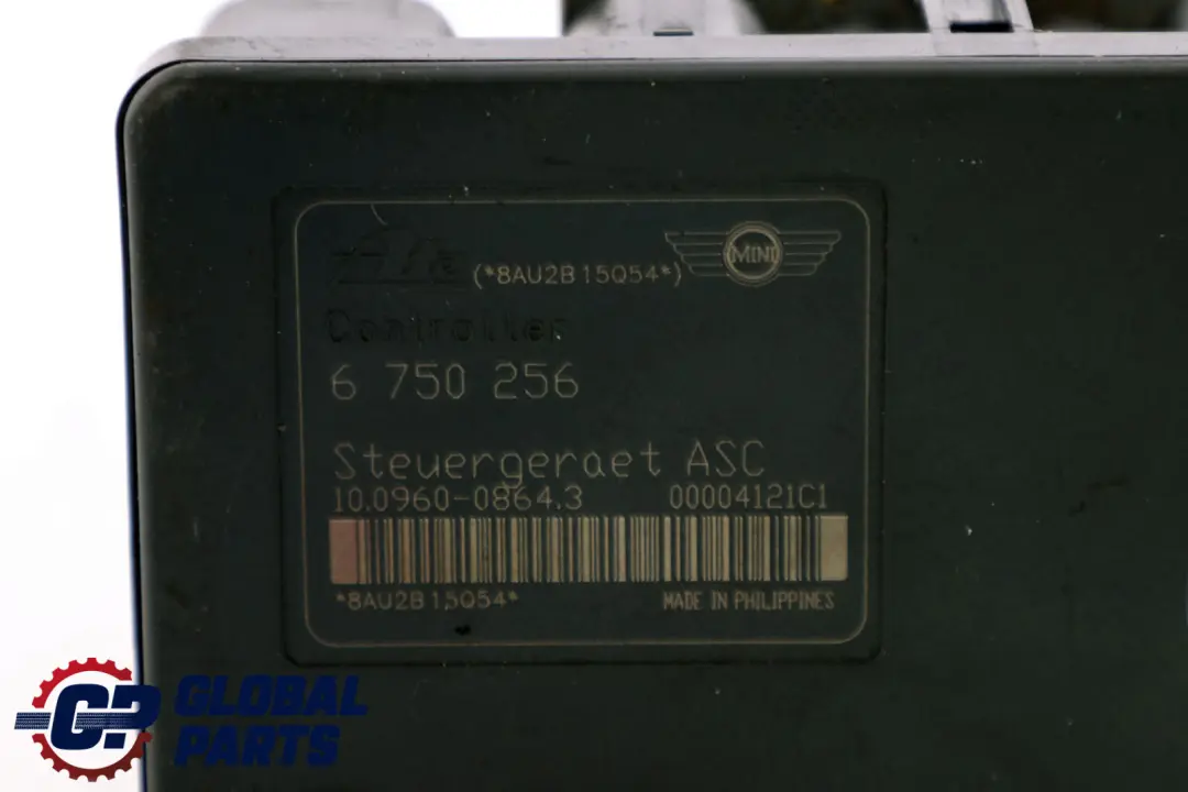 ASC Petrol ABS Pump 6750256 to BMW Mini Cooper One R50 with Part number 6760255 BMW Mini Cooper One R50 ASC Petrol ABS Pump 6750256 - SKU 6760255 - Part number 6760255