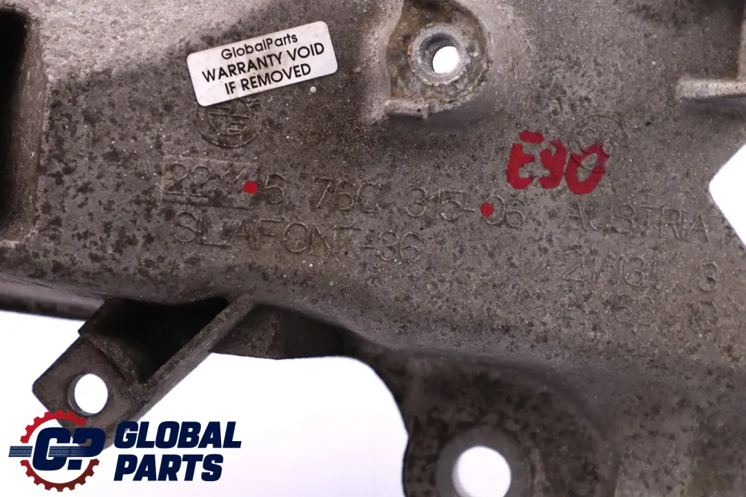  Motor Halterung BMW E81 E90 E91 E92 LCI Halter Stützlager Links - SKU 6760315 - Teilenummer 22116760315