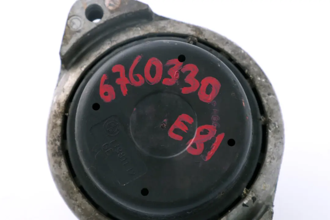 Bracket BMW E81 X1 E84 E87 E90 E91 E92 E93 Rubber Mounting Engine - SKU 6760330 - Part number 6760330