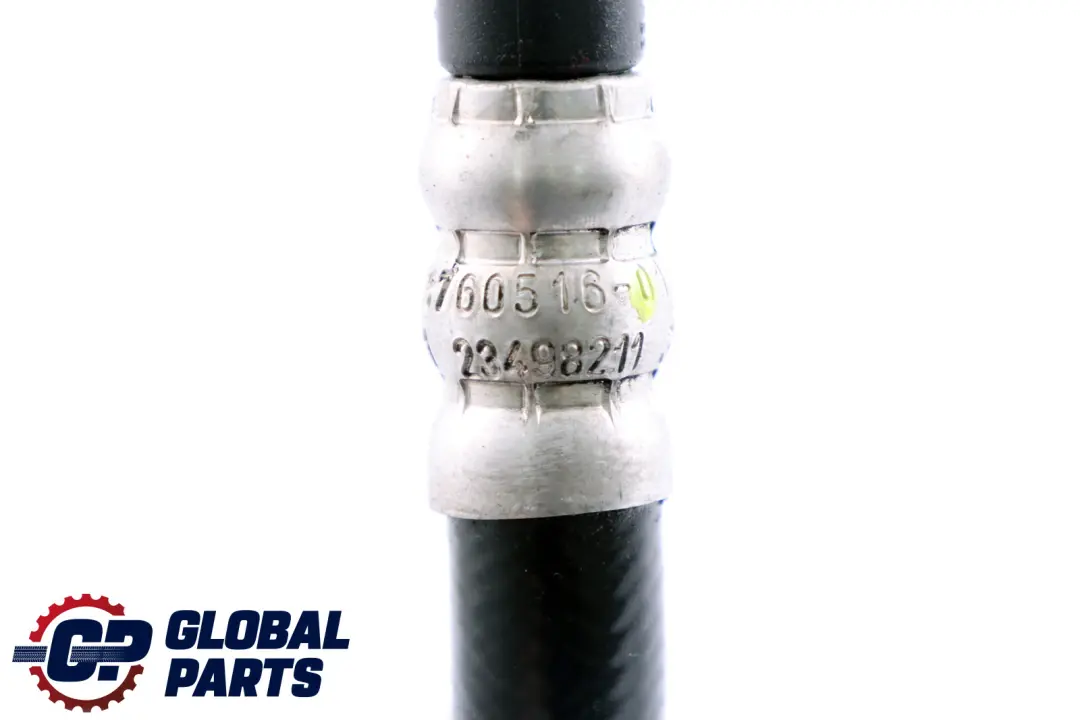 N57N2 730d Tubo de retorno del radiador para BMW E65 E66 con número de pieza 6760516 BMW E65 E66 N57N2 730d Tubo de retorno del radiador - SKU 6760516 - Número de pieza 6760516