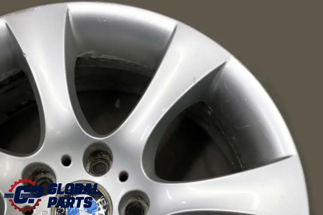 Alloy Wheel Rim 18" ET:20 8J Star Spoke 124 to BMW 5 Series E60 E61 Silver with Part number 6760617 BMW 5 Series E60 E61 Silver Alloy Wheel Rim 18" ET:20 8J Star Spoke 124 - SKU 6760617-2 - Part number 6760617
