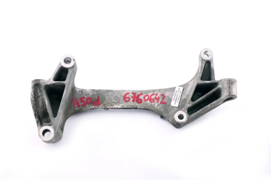 Mini Cooper One D R50 W17 Plaque d'adaptation de support de suspension moteur - SKU 6760642 - Numéro de pièce 6760642