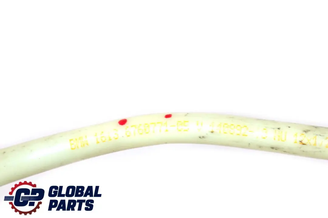 BMW 5 Series E60 E60N LCI Scavenging Line Pipe Rear Fuel Supply Vent - SKU 6760771 - Part number 6760771