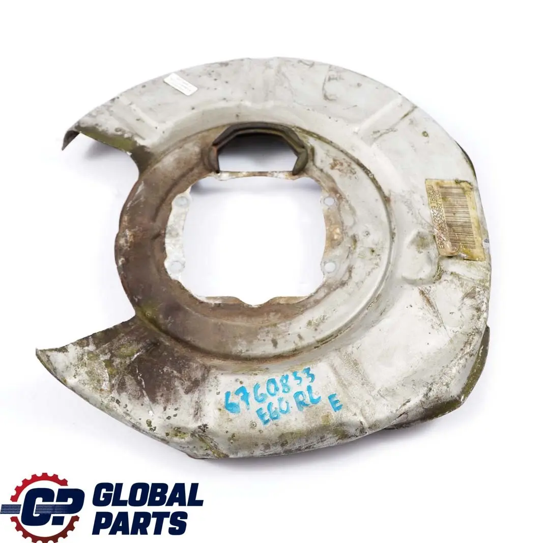 BMW 5 6 Serie E60 E63 E64 Garde-Boue Couvercle Arriere Gauche Freins - SKU 6760853 - Numéro de pièce 6760853