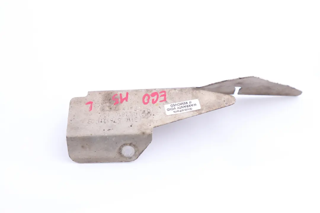 Front Axle Heat Protection Shield Plate Left N/S to BMW 5 Series E60 E61 M5 E63 M6 with Part number 6761011 BMW 5 Series E60 E61 M5 E63 M6 Front Axle Heat Protection Shield Plate Left N/S - SKU 6761011 - Part number 6761011