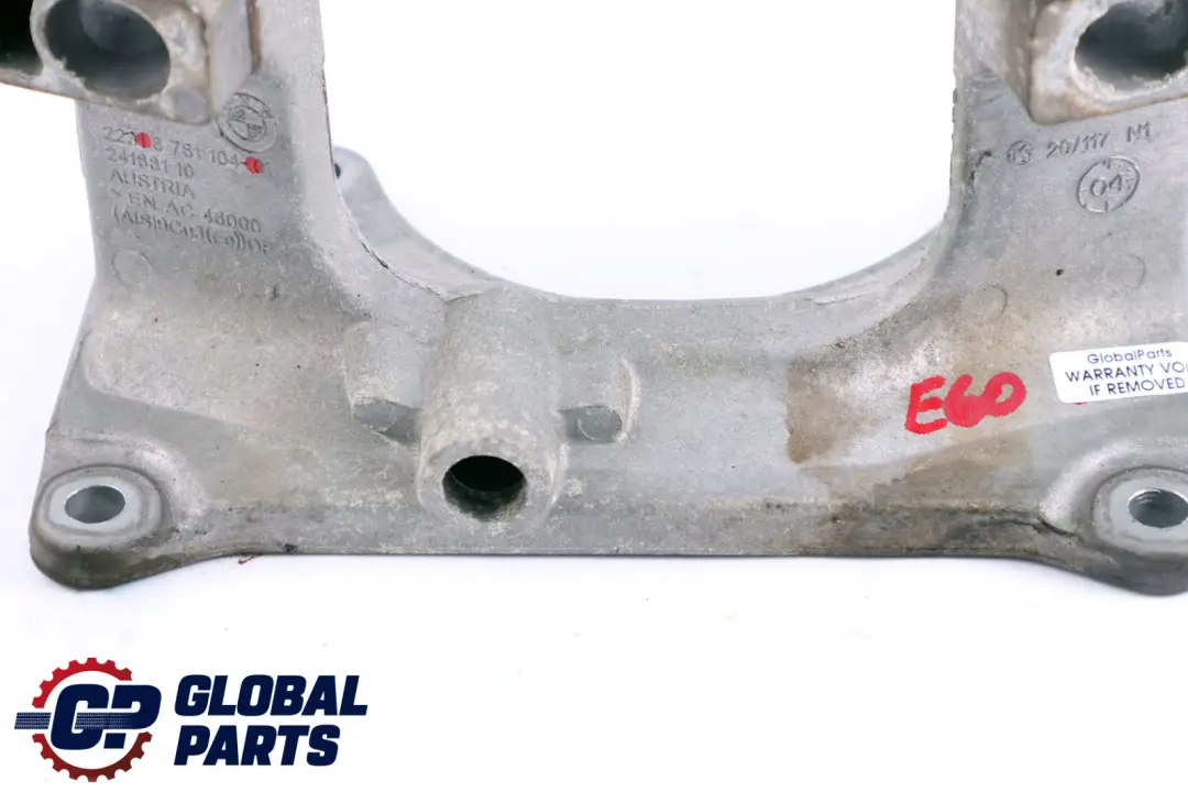 Soporte caja De cambios para BMW E60 E61 E63 E64 con número de pieza 6769879 BMW E60 E61 E63 E64 Soporte caja De cambios - SKU 6761104 - Número de pieza 6769879