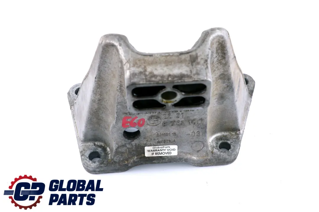 Łapa wspornik podpora skrzyni biegów do BMW E60 E61 o numerze 6761108 BMW E60 E61 Łapa wspornik podpora skrzyni biegów - SKU 6761108 - Numer Części 6761108