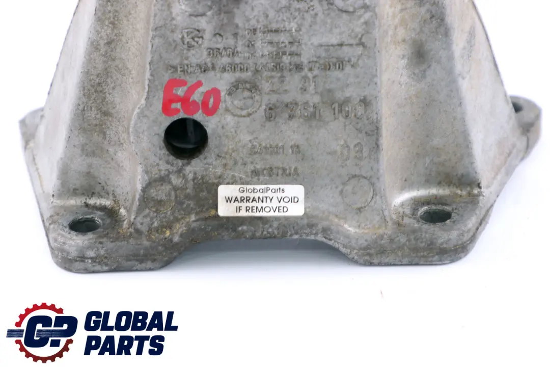 Soporte Caja De Cambios Diesel 2231 para BMW E60 E60N E61 E61N con número de pieza 6761108 BMW E60 E60N E61 E61N Soporte Caja De Cambios Diesel 2231 - SKU 6761108 - Número de pieza 6761108