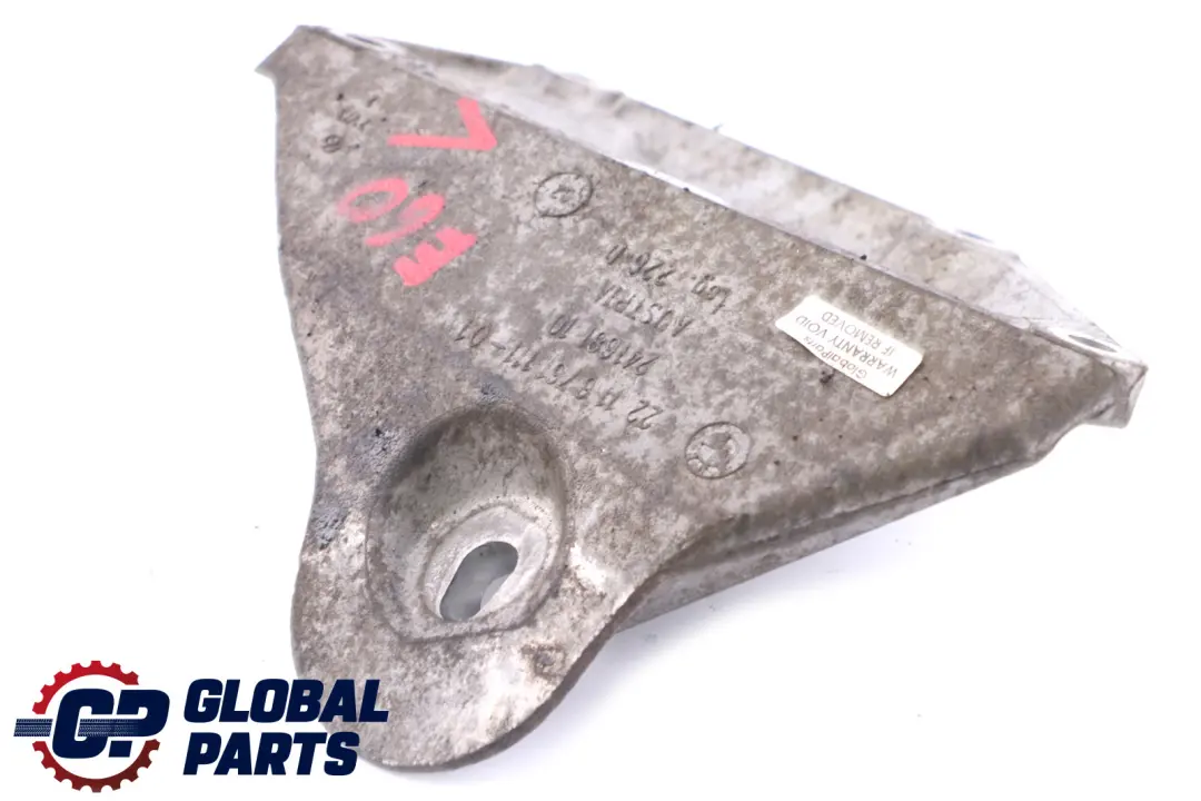 BMW 5 SERIES E60 E61 Engine support mount bracket left - SKU 6761111 - Part number 22116761111