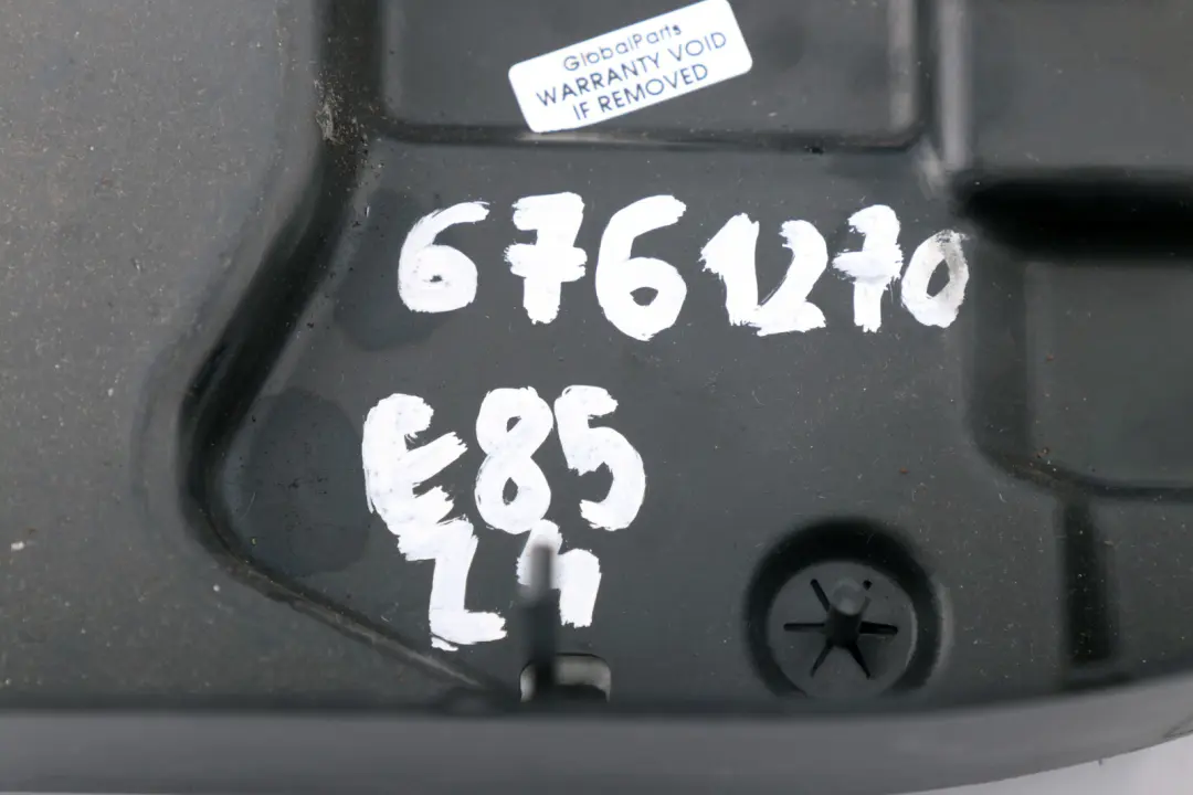 BMW E85 E86 Coperchio del pannello rivestimento inferiore colonna dello sterzo - SKU 6761270 - Numero di parte 6761270