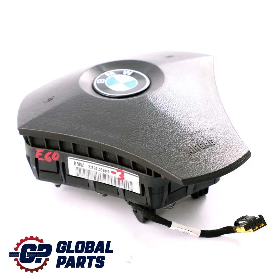 Module Driver's Side Steering Wheel Airbag to BMW 5 Series 3 E60 E61 with Part number 6769602 BMW 5 Series 3 E60 E61 Module Driver's Side Steering Wheel Airbag - SKU 6761380-3 - Part number 6769602