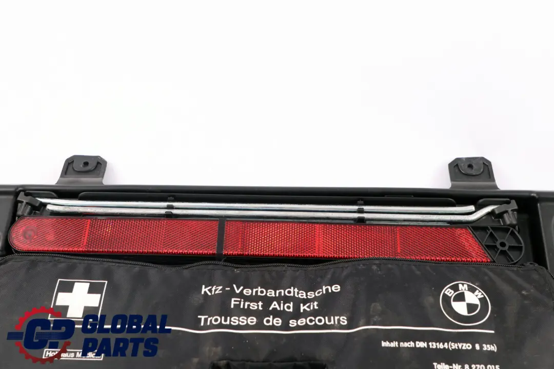 Tool Box BMW E60 E65 E66 Bootlid Storage Trim Towing Eye to Tailgate with Part number 6761420 Tailgate Tool Box BMW E60 E65 E66 Bootlid Storage Trim Towing Eye - SKU 6761420-1 - Part number 6761420