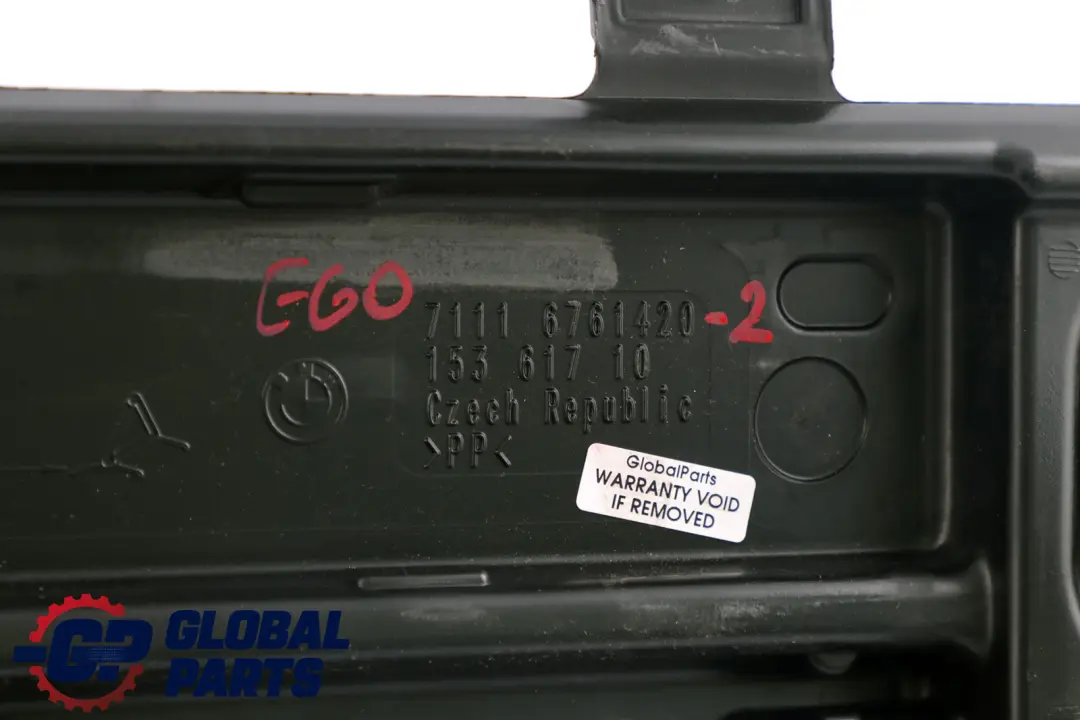 BMW 5 7 Series 2 E60 E60LCI E65 Tool Box Rear Boot Lid Tailgate Interior Black - SKU 6761420-2 - Part number 6761420