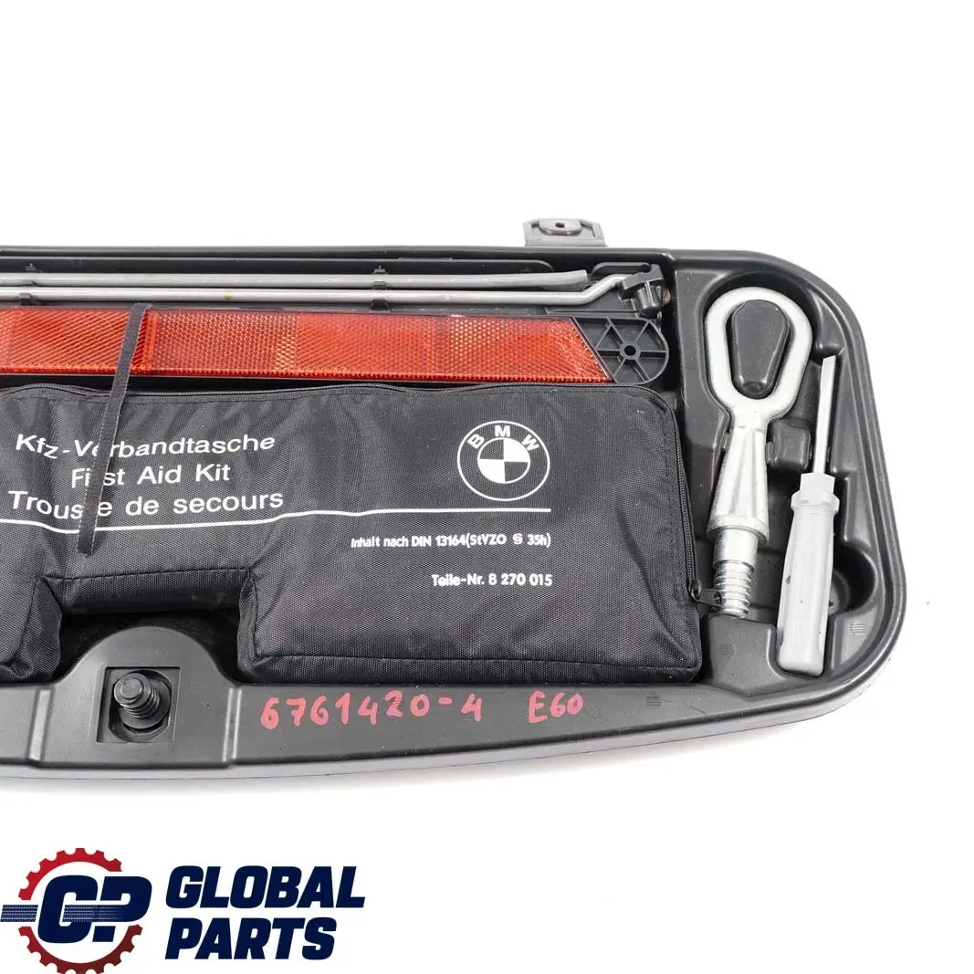 Bootlid Storage Tool Box Trim Towing Eye to BMW E60 E65 E66 Tailgate with Part number 6761420 BMW E60 E65 E66 Tailgate Bootlid Storage Tool Box Trim Towing Eye - SKU 6761420-4 - Part number 6761420