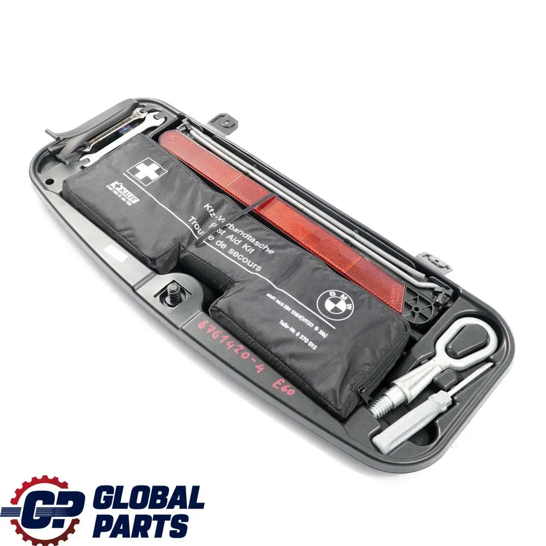BMW E60 E65 E66 Heckklappe Kofferraumdeckel Aufbewahrung Werkzeugkasten - SKU 6761420-4 - Teilenummer 6761420