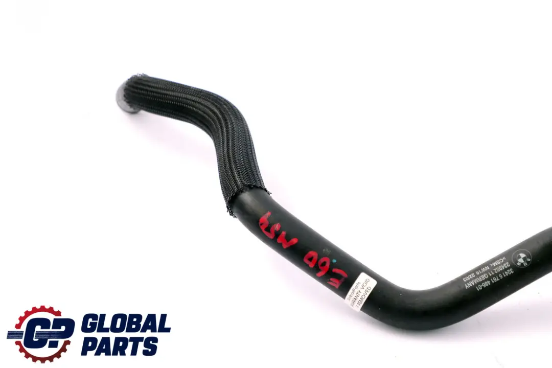 BMW 5 Series E60 E61 Suction Pipe Hose Active Steering Oil - SKU 6761486 - Part number 6761486
