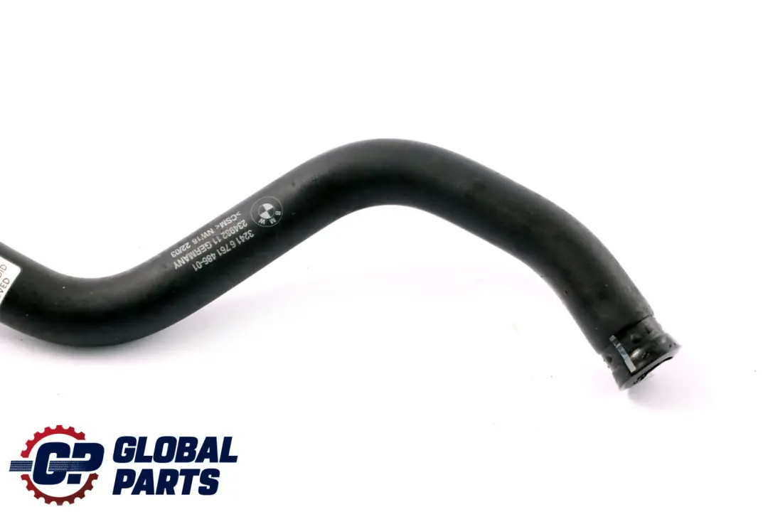 BMW 5 Series E60 E61 Suction Pipe Hose Active Steering Oil - SKU 6761486 - Part number 6761486