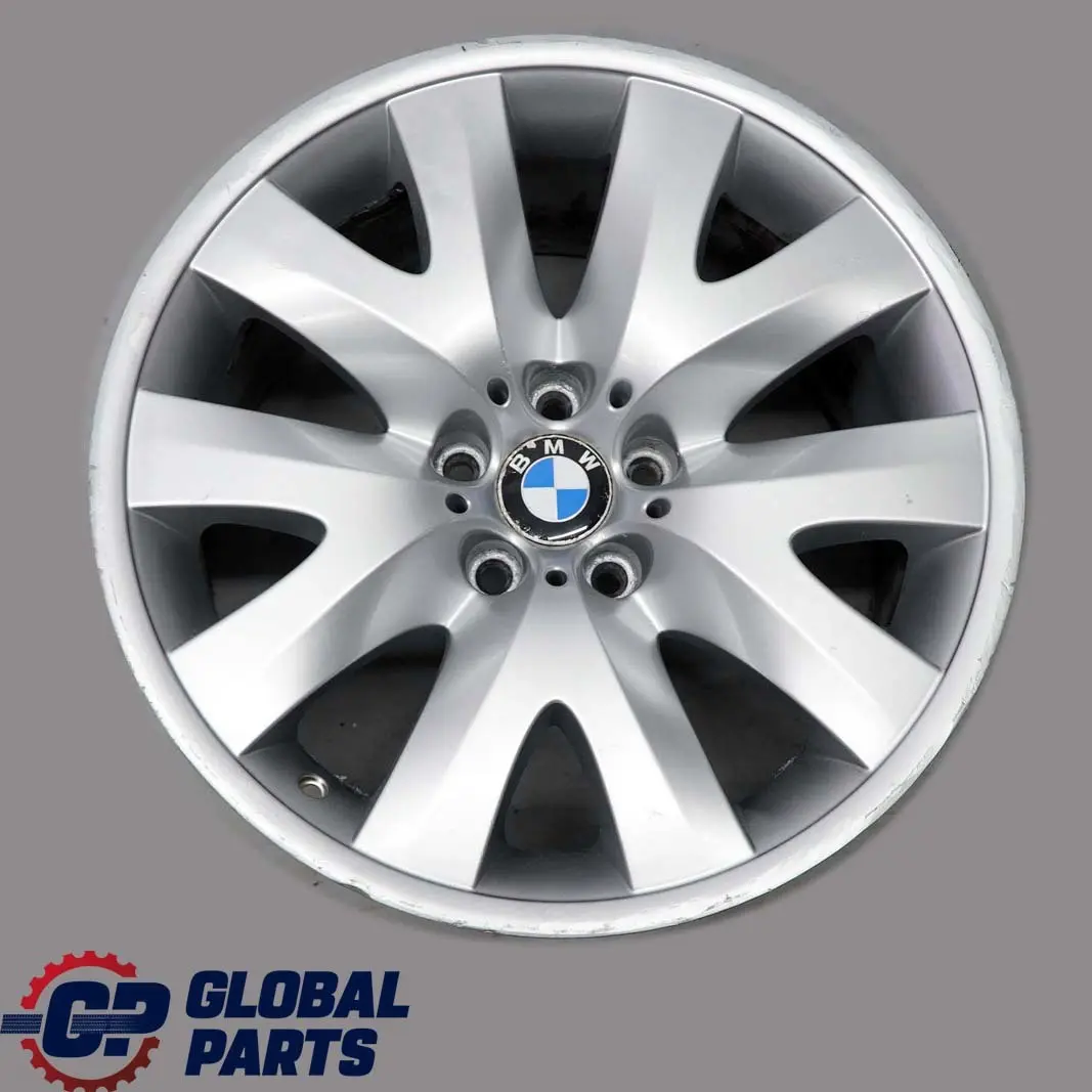 Alloy Wheel Rim 19" V-spoke 126 10J ET:24 to BMW 7 SERIES E65 E66 Rear with Part number 6761556 BMW 7 SERIES E65 E66 Rear Alloy Wheel Rim 19" V-spoke 126 10J ET:24 - SKU 6761556-3 - Part number 6761556