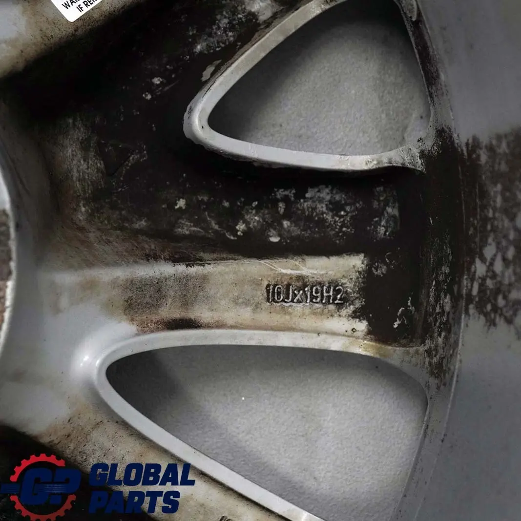 Alloy Wheel Rim 19" V-spoke 126 10J ET:24 to BMW 7 SERIES E65 E66 Rear with Part number 6761556 BMW 7 SERIES E65 E66 Rear Alloy Wheel Rim 19" V-spoke 126 10J ET:24 - SKU 6761556-3 - Part number 6761556