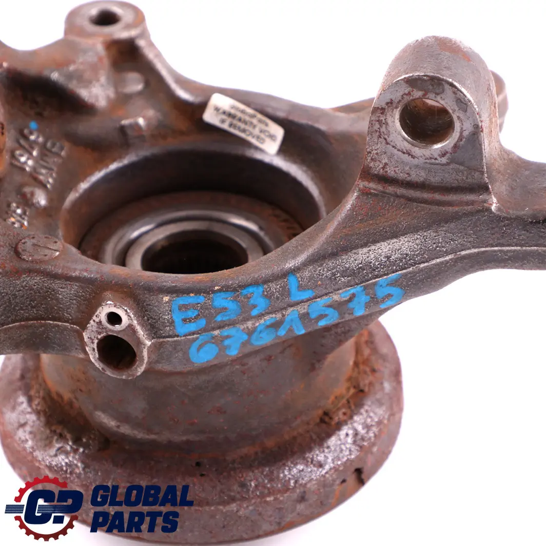 Suspension Avant Gauche Moyeu Fusée Support Roue pour BMW X5 E53 à propos du numéro de pièce 6761575 BMW X5 E53 Suspension Avant Gauche Moyeu Fusée Support Roue - SKU 6761575 - Numéro de pièce 6761575