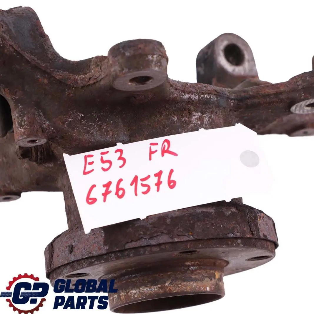 Front Axle Suspension Right O/S Wheel Carrier Knuckle Hub to BMW X5 E53 with Part number 6761576 BMW X5 E53 Front Axle Suspension Right O/S Wheel Carrier Knuckle Hub - SKU 6761576-1 - Part number 6761576