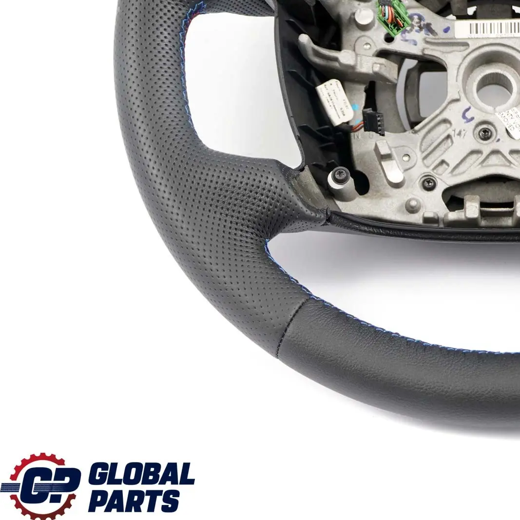 NUEVO Volante de Cuero Negro M Tricolor Hilos para BMW Serie 7 E65 con número de pieza 6761743 BMW Serie 7 E65 NUEVO Volante de Cuero Negro M Tricolor Hilos - SKU 6761743-1 - Número de pieza 6761743