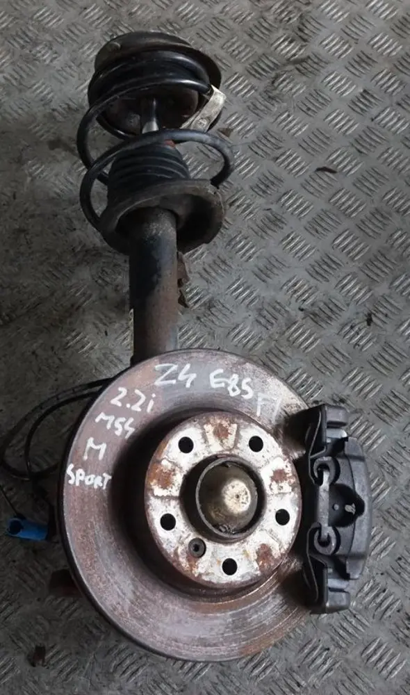 Suspensión Delantera Izquierda Freno Disco Eje para BMW Z4 E85 2.2i M Sport con número de pieza 6761893 BMW Z4 E85 2.2i M Sport Suspensión Delantera Izquierda Freno Disco Eje - SKU 6761895 - Número de pieza 6761893