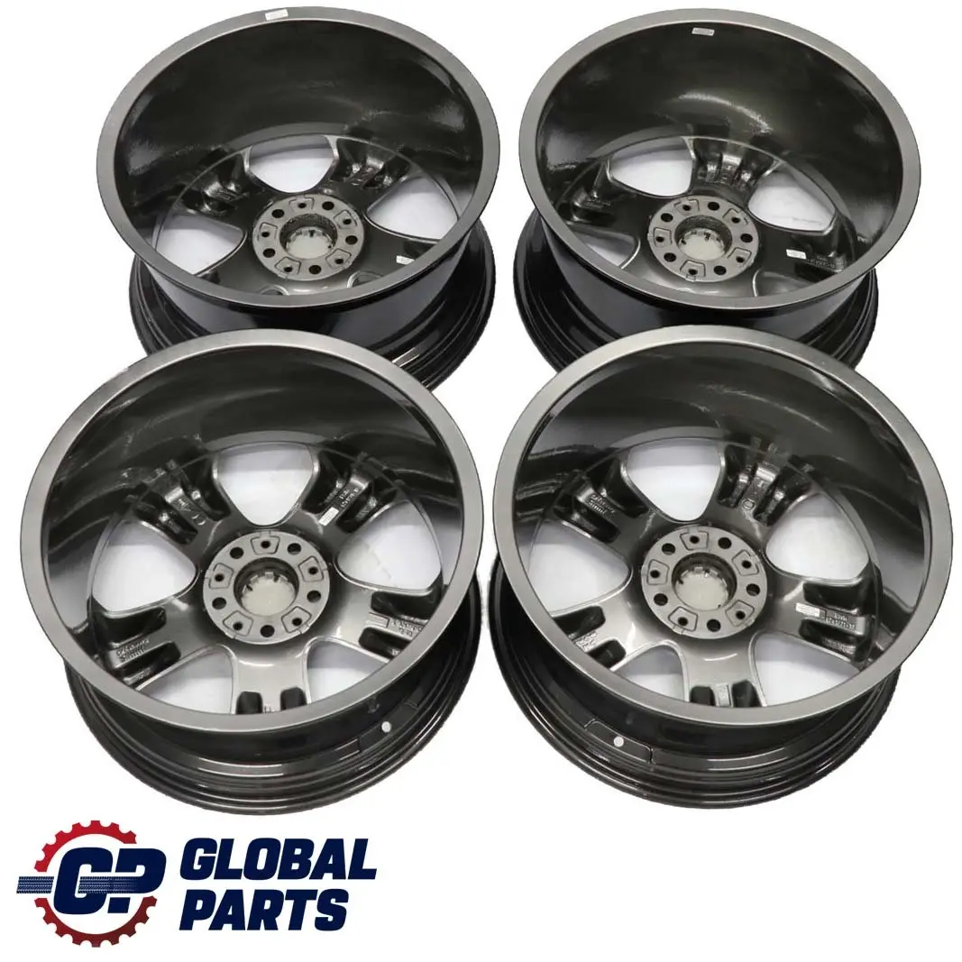 BMW X5 Series E53 Grey Complete Set 4x Wheel Alloy Rim 19" Star Spoke 132 - SKU 6761931/6761932 - Part number 6761931 / 6761932
