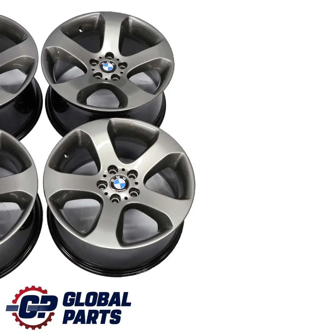BMW X5 Series E53 Grey Complete Set 4x Wheel Alloy Rim 19" Star Spoke 132 - SKU 6761931/6761932 - Part number 6761931 / 6761932