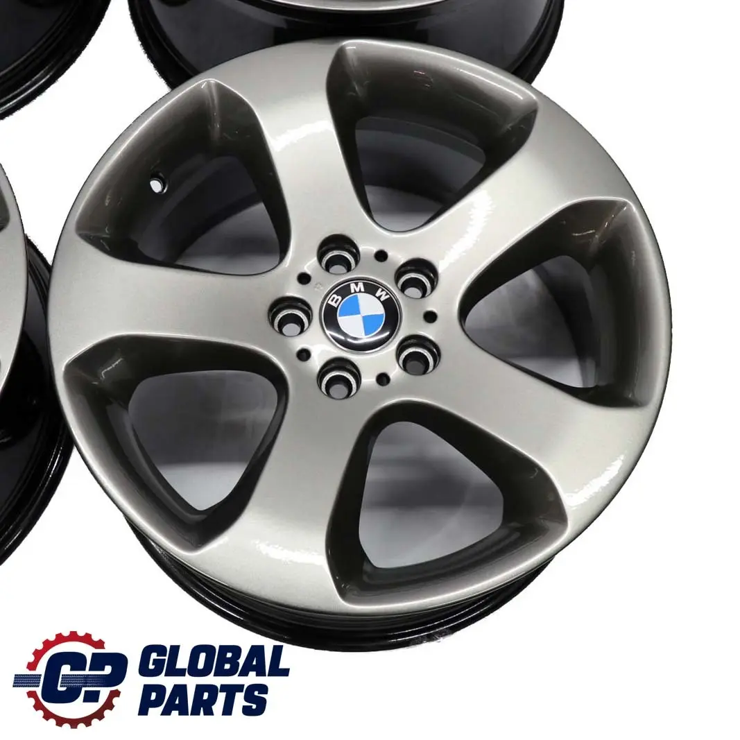 Grey Complete Set 4x Wheel Alloy Rim 19" Star Spoke 132 to BMW X5 Series E53 with Part number 6761931 / 6761932 BMW X5 Series E53 Grey Complete Set 4x Wheel Alloy Rim 19" Star Spoke 132 - SKU 6761931/6761932 - Part number 6761931 / 6761932