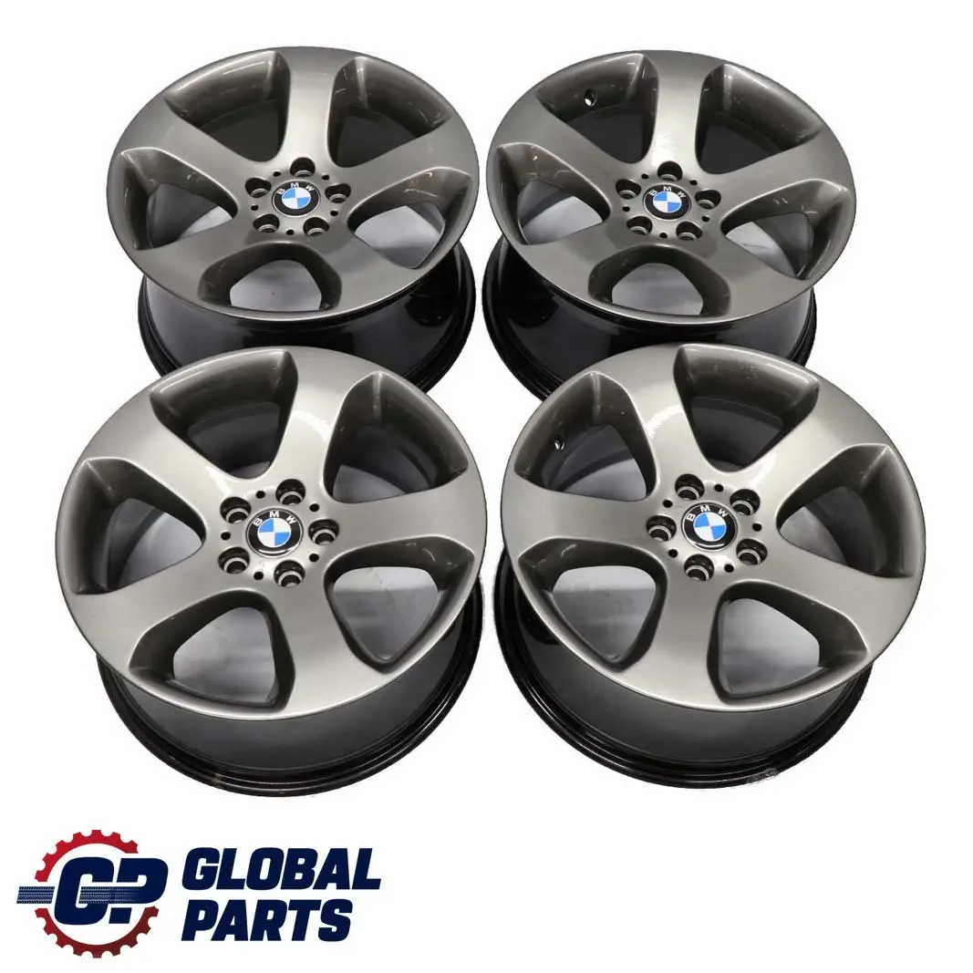 Grey Complete Set 4x Wheel Alloy Rim 19" Star Spoke 132 to BMW X5 Series E53 with Part number 6761931 / 6761932 BMW X5 Series E53 Grey Complete Set 4x Wheel Alloy Rim 19" Star Spoke 132 - SKU 6761931/6761932 - Part number 6761931 / 6761932