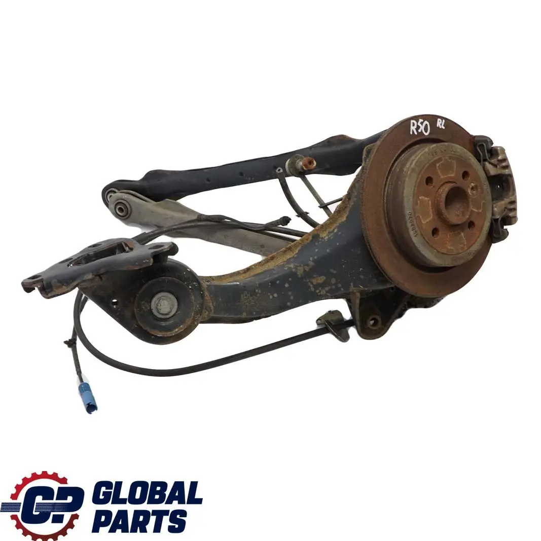 Mini R50 R52 R53 trasera izquierda N / Pierna Hub Eje De suspension De freno - SKU 6762037-1 - Número de pieza 6762037