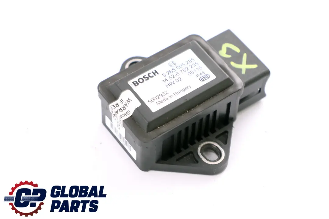 Steering Speed Sensor to BMW X3 X5 E53 E60 E61 E65 E83 Power with Part number 6762235 BMW X3 X5 E53 E60 E61 E65 E83 Power Steering Speed Sensor - SKU 6762235 - Part number 6762235