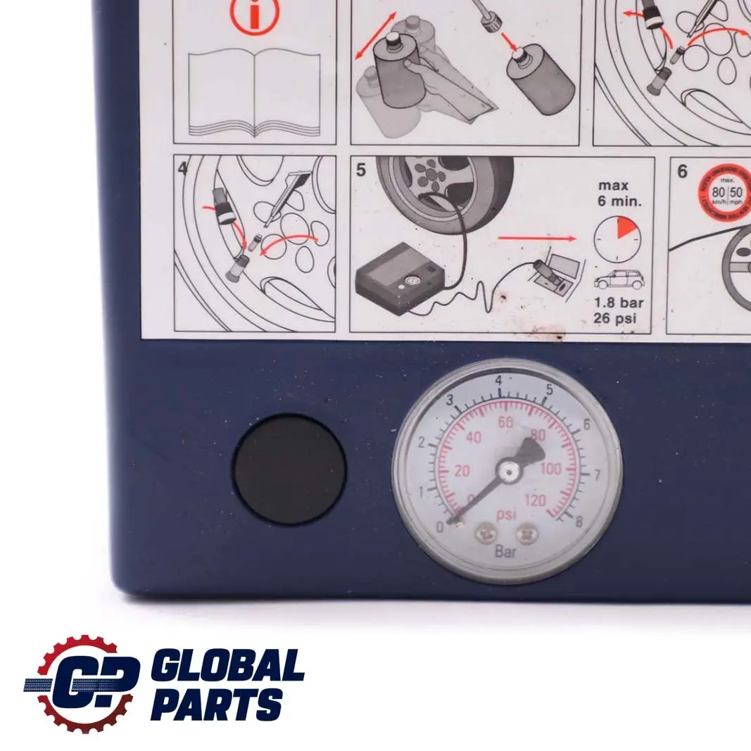 Mobility System Tyre Compressor 6762286 to Mini R50 R53 R55 R56 R57 with Part number 6792688 Mini R50 R53 R55 R56 R57 Mobility System Tyre Compressor 6762286 - SKU 6762286-1 - Part number 6792688