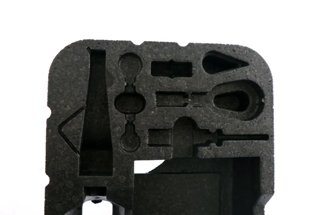 Service Tool Jack Cover Foam Tire Oddments Tray to BMW Mini Cooper One R50 R53 R56 with Part number BMW Mini Cooper One R50 R53 R56 Service Tool Jack Cover Foam Tire Oddments Tray - SKU 6762288 - Part number