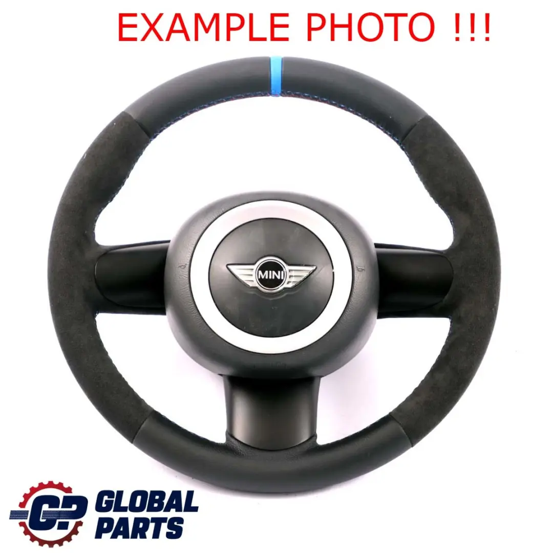 Mini Cooper One R50 R52 R53 Nuovo Nero Pelle / Alcantara Sport Volante - SKU 6762457-3 - Numero di parte 6762457