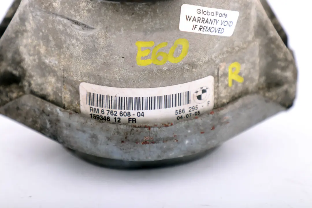 Reihe E60 E61 E63 E64 Motorlager rechts 2211 für BMW 5 6 mit Teilenummer 6762608 BMW 5 6 Reihe E60 E61 E63 E64 Motorlager rechts 2211 - SKU 6762608 - Teilenummer 6762608